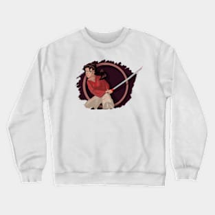 samurai girl anime Crewneck Sweatshirt